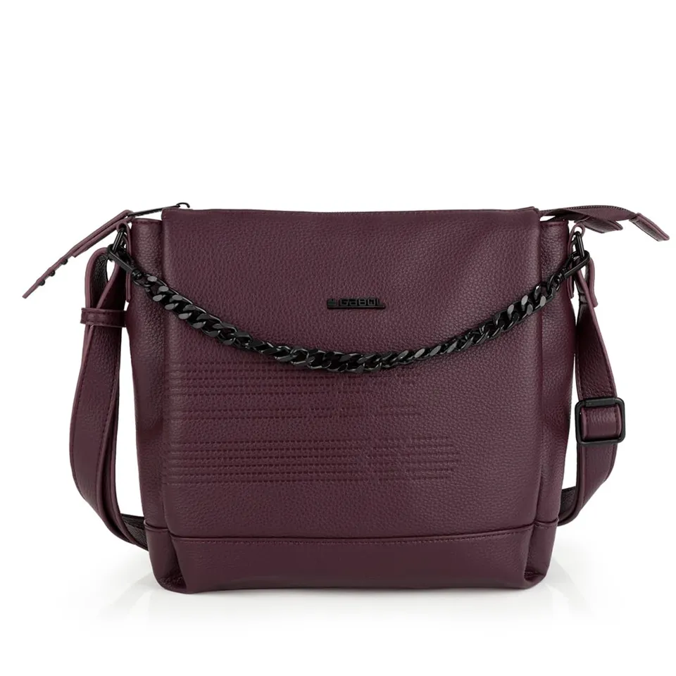 gabol-olivia-bolso-tres-compartimentos-satchel-28x25x7-cm-burdeos image 1