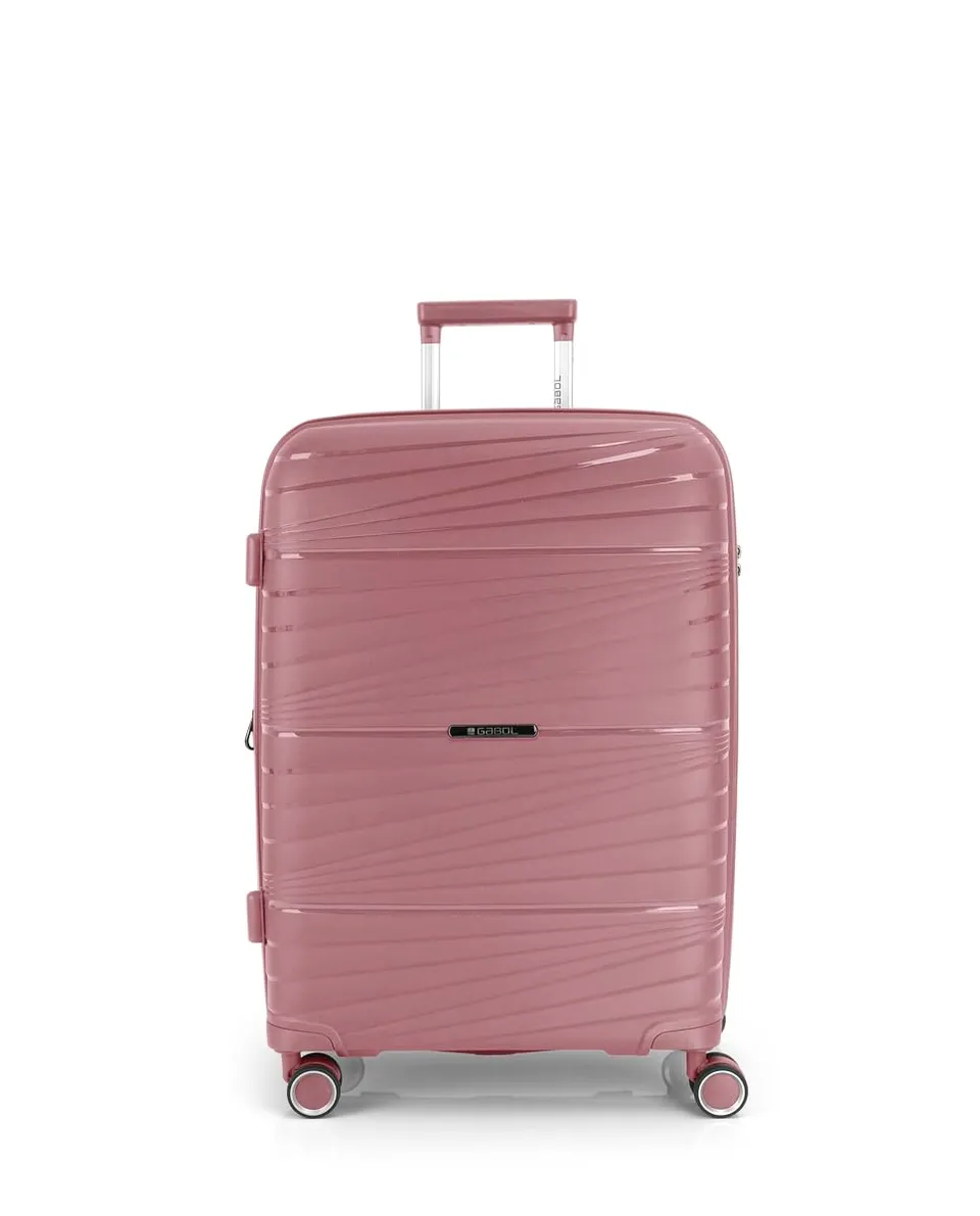 gabol-kiba-maleta-mediana-r-gida-rosa-equipaje-facturable-con-doble-separador-cr image 1