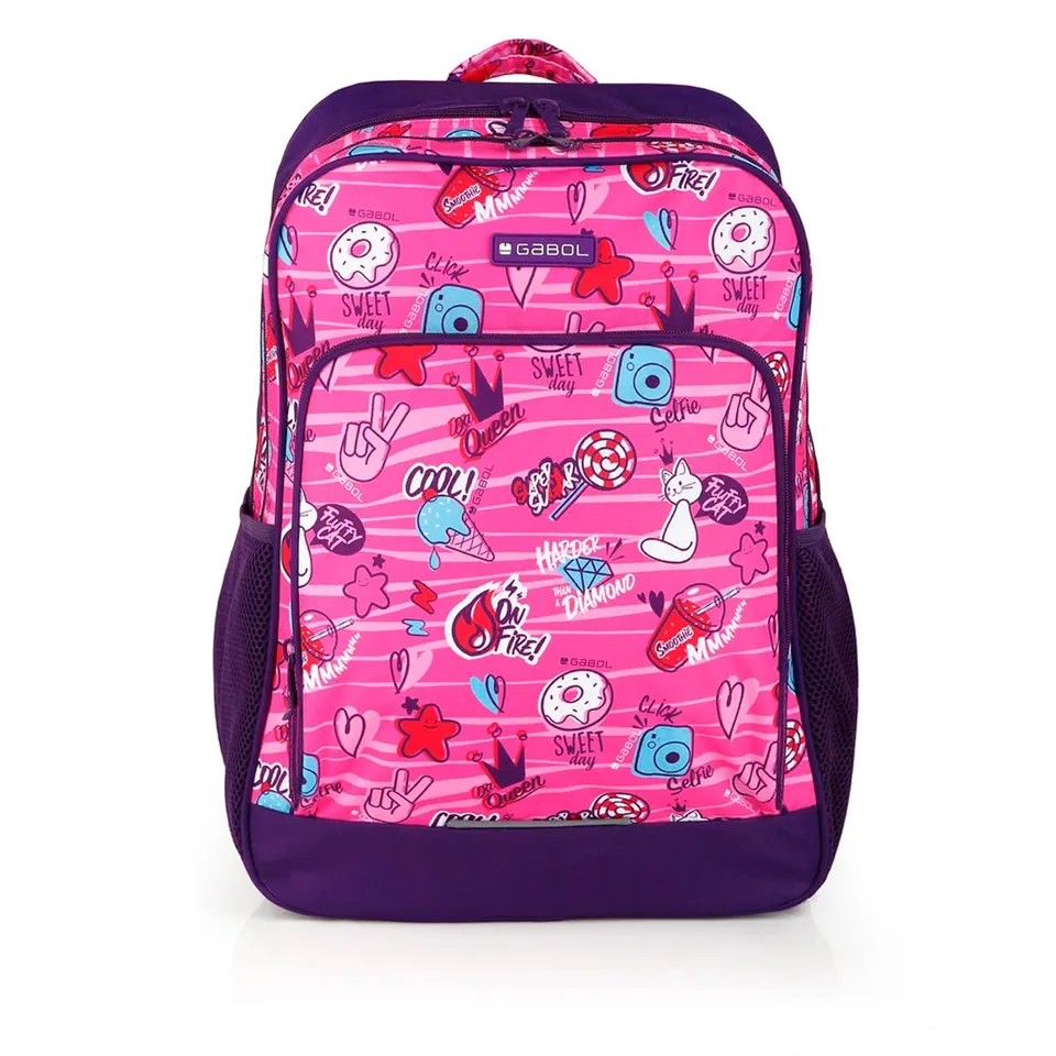 gabol-sticker-mochila-escolar-adaptable-a-carro-32x44x15-cm-con-espalda-termofor image 1