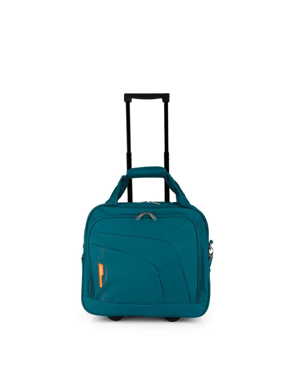gabol-week-eco-malet-n-con-ruedas-15-6-40x36x19-cm-poli-ster-reciclado-rpet-turq image 1