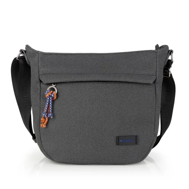 gabol-selma-bolso-mediano-de-piel-sint-tica-gris-37x27x9-cm image 1