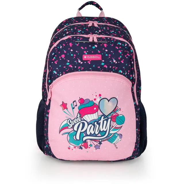 gabol-party-mochila-escolar-adaptable-a-carro-34x46x20-cm-azul-marino-poli-ster- image 1
