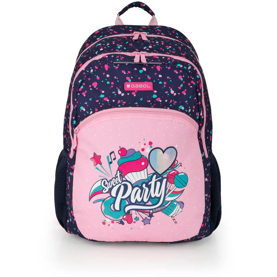 gabol-party-mochila-escolar-adaptable-a-carro-34x46x20-cm-azul-marino-poli-ster- image 1