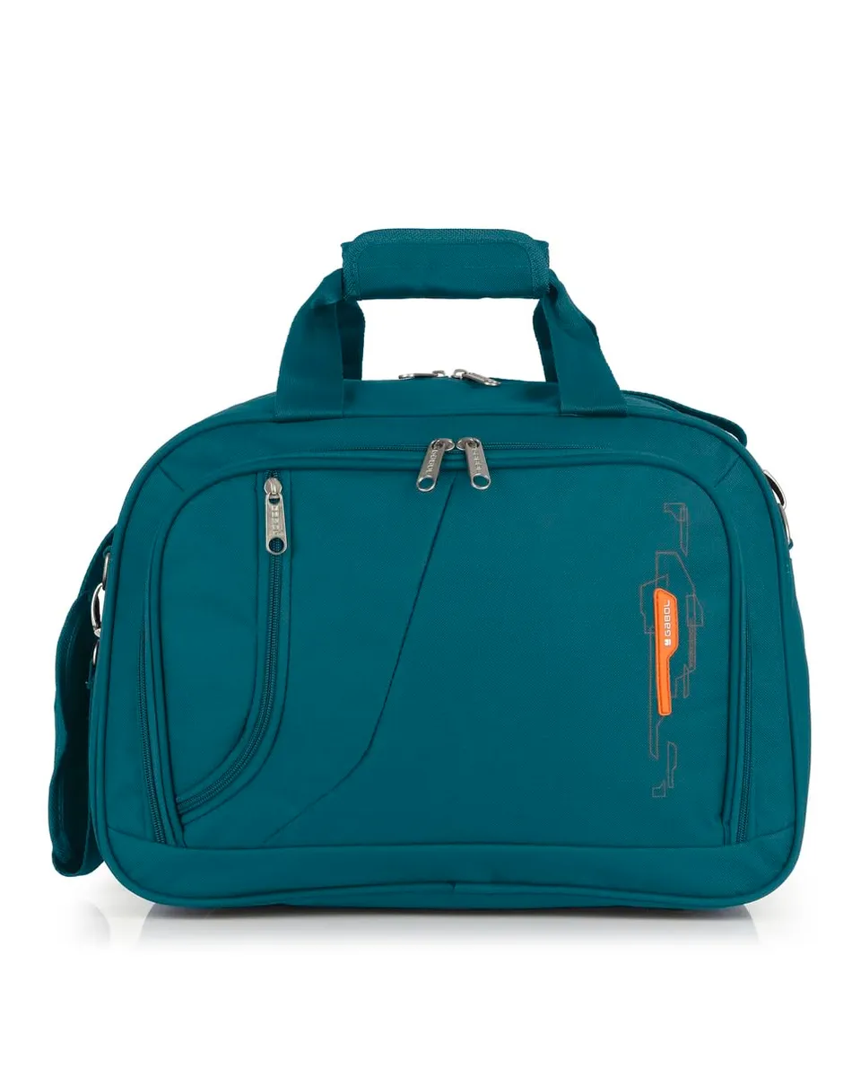 gabol-week-eco-bolso-de-viaje-mediano-27-l-con-acople-a-carro-pet-reciclado-turq image 1