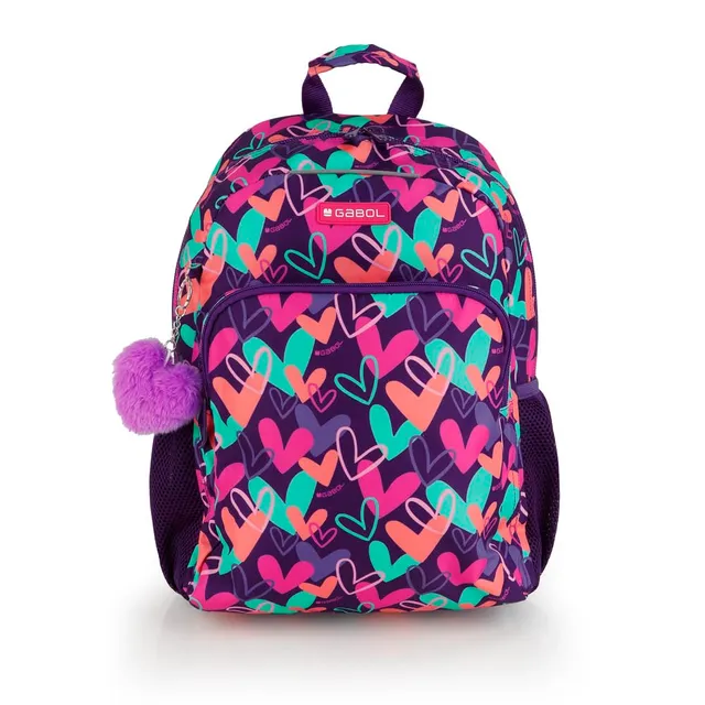 gabol-kokoro-mochila-escolar-adaptable-a-carro-31x41x16-cm-en-poli-ster-resisten image 1