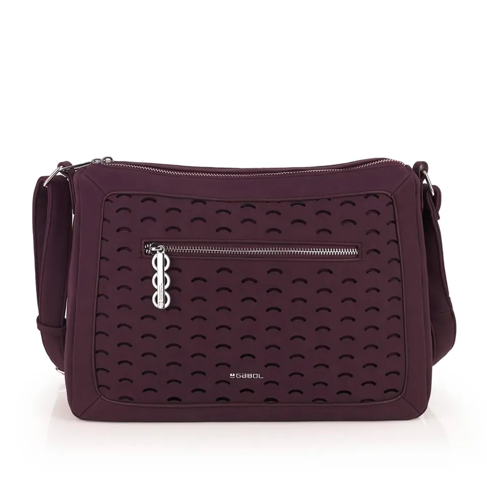 gabol-bolso-bandolera-tha-s-de-piel-sint-tica-con-2-compartimentos-burdeos-33x24 image 1