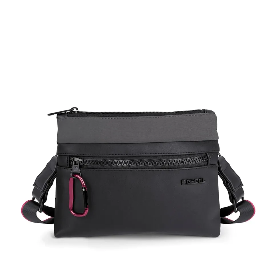 gabol-nicole-bolso-peque-o-de-piel-sint-tica-y-neopreno-negro-22x16x5-cm image 1