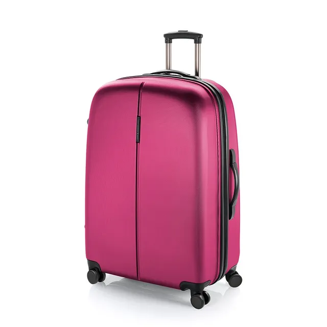Gabol Paradise Maleta Grande 77 cm Fucsia - Trolley Facturable 4 Ruedas con Candado TSA