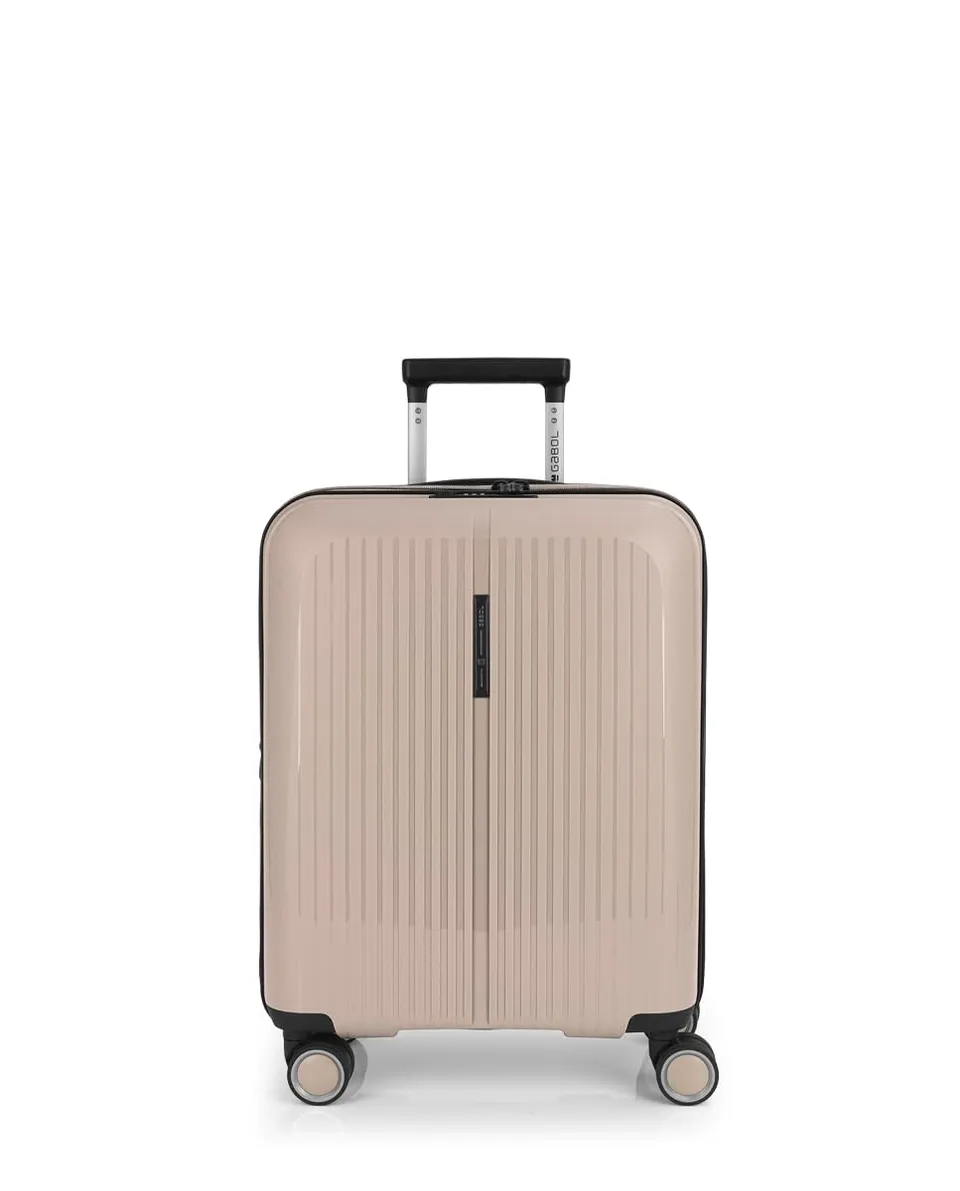 gabol-brooklyn-maleta-de-cabina-r-gida-expandible-55x40x22-25-cm-beige-equipaje- image 1
