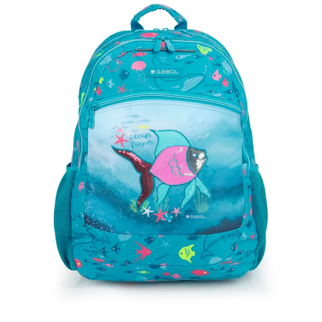 gabol-acqua-mochila-escolar-adaptable-a-carro-34x46x20-cm-turquesa-poli-ster-res image 1