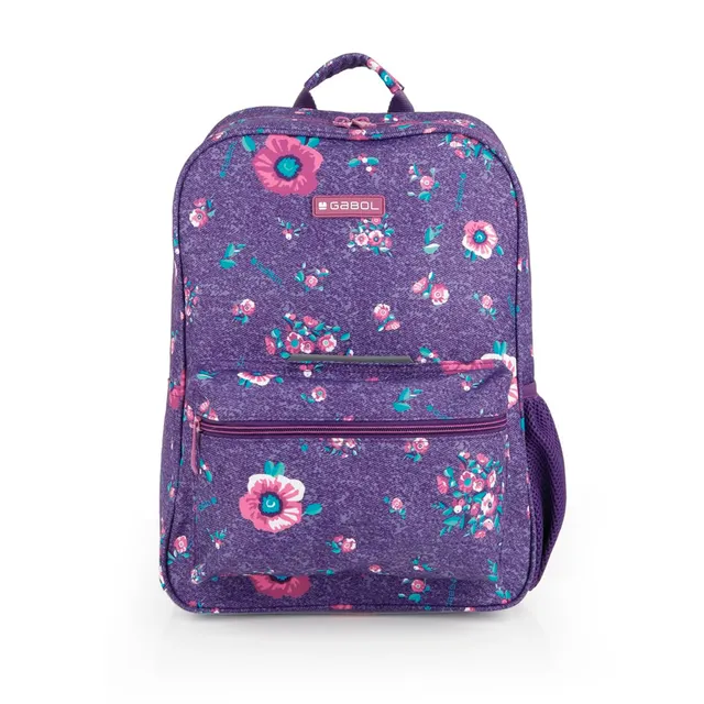 gabol-mochila-escolar-lily-adaptable-a-carro-30x40x12-cm-espalda-termoformada-re image 1