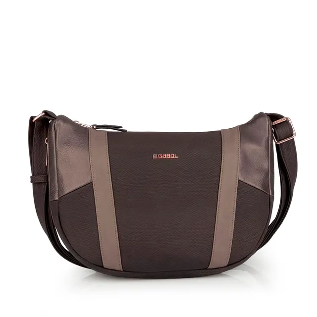 gabol-thelma-bolso-expandible-de-piel-sint-tica-marr-n-31x22x7-11-cm image 1