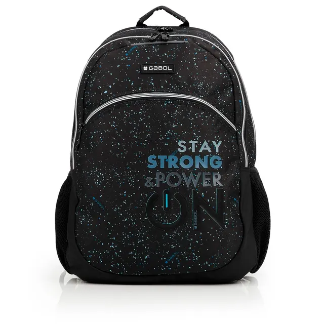 gabol-galaxy-mochila-escolar-adaptable-a-carro-34x46x20-cm-negro-2-compartimento image 1