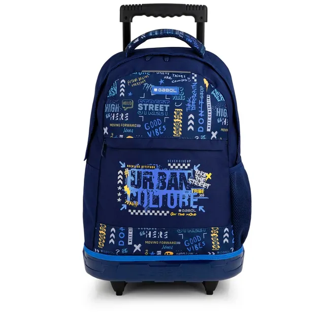gabol-skull-mochila-con-ruedas-impermeable image 1
