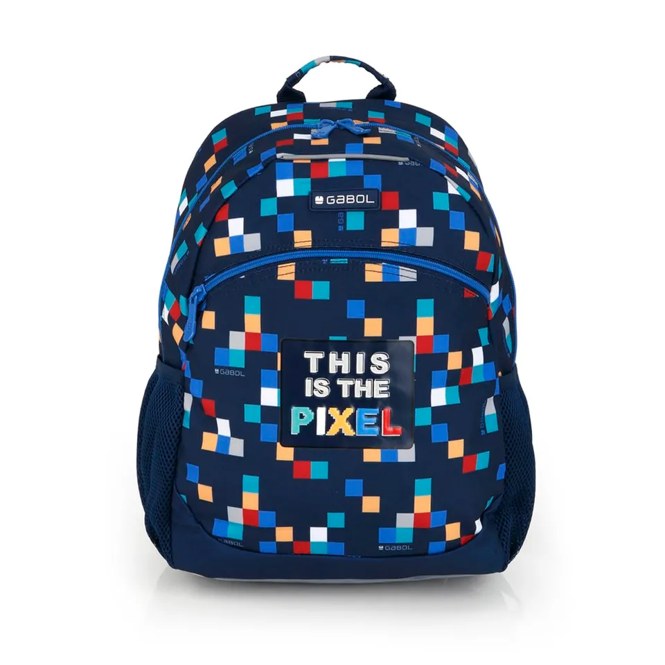 gabol-cubik-mochila-escolar-adaptable-a-carro-31x41x15-cm-con-espalda-termoforma image 1