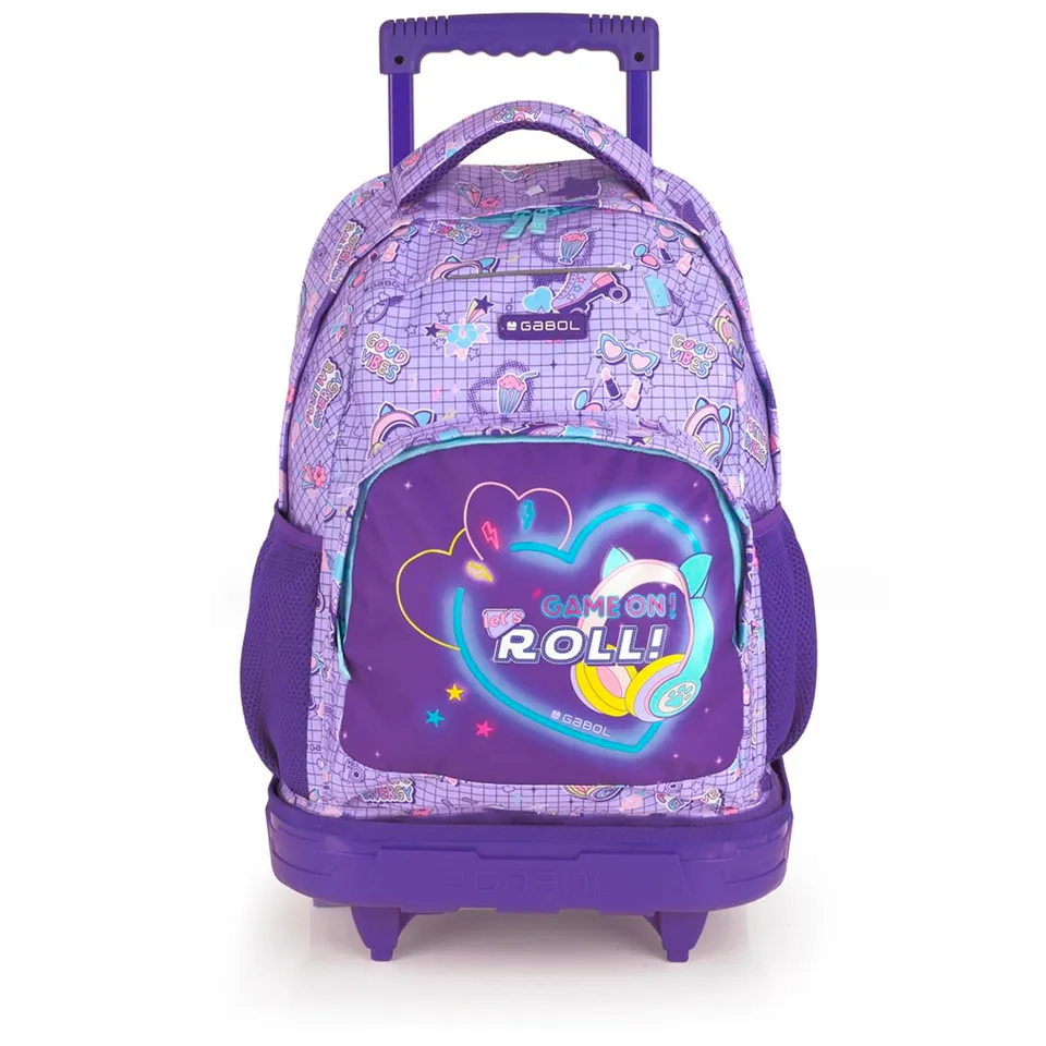 gabol-funny-mochila-escolar-con-ruedas-desmontable-34x46x20-cm-resistente-al-agu image 1