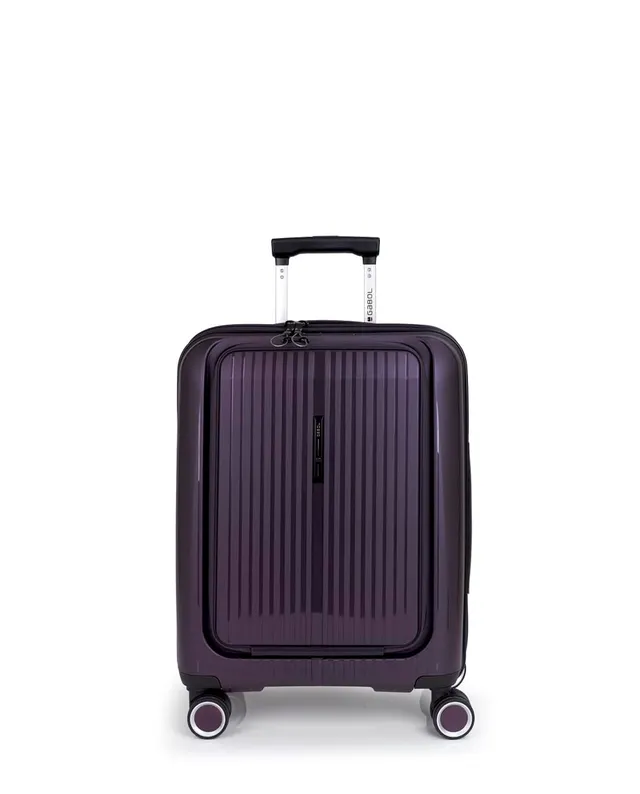 gabol-maleta-cabina-r-gida-expandible-brooklyn-55x40x22-25-cm-morado-equipaje-de image 1