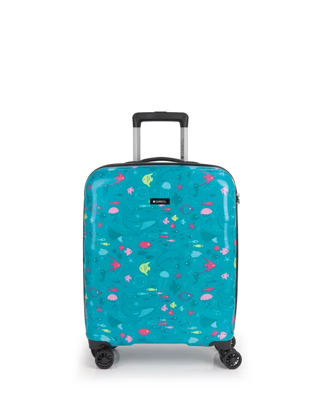 gabol-acqua-maleta-de-cabina-infantil-r-gida-40x55x20-cm-turquesa-con-4-ruedas-d image 1
