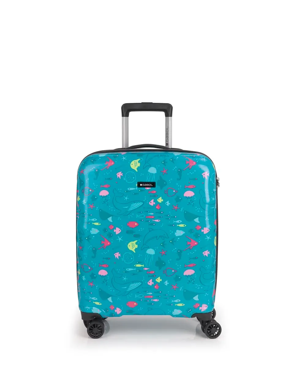 gabol-acqua-maleta-de-cabina-infantil-r-gida-40x55x20-cm-turquesa-con-4-ruedas-d image 1