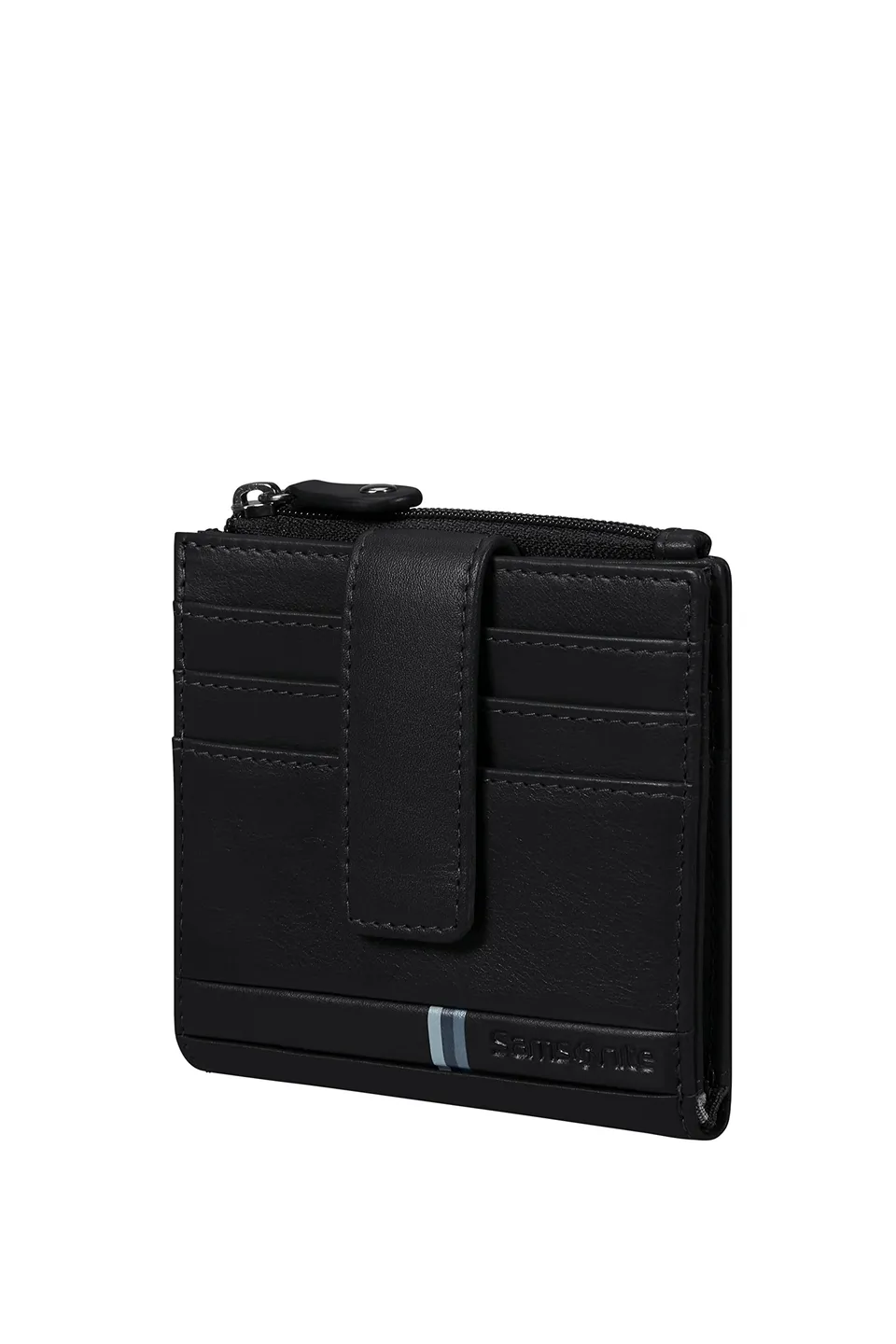 samsonite-flakgedlg-monedero-compacto-negro-10-cm-con-protecci-n-rfid image 1