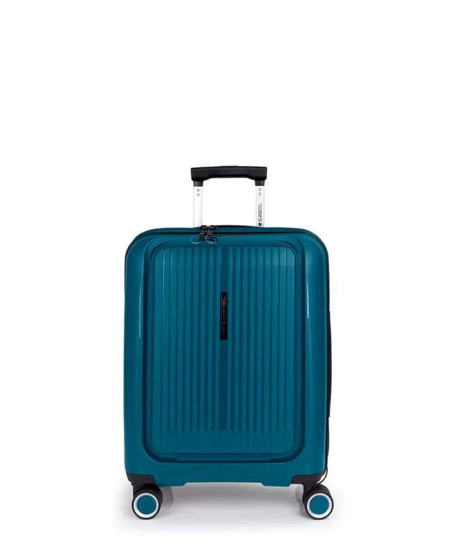 gabol-brooklyn-maleta-de-cabina-r-gida-expandible-55x40x22-25-cm-turquesa-equipa image 1