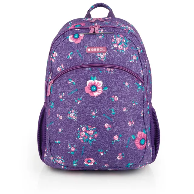 gabol-lily-mochila-escolar-adaptable-a-carro-34x46x20-cm-2-compartimentos-espald image 1