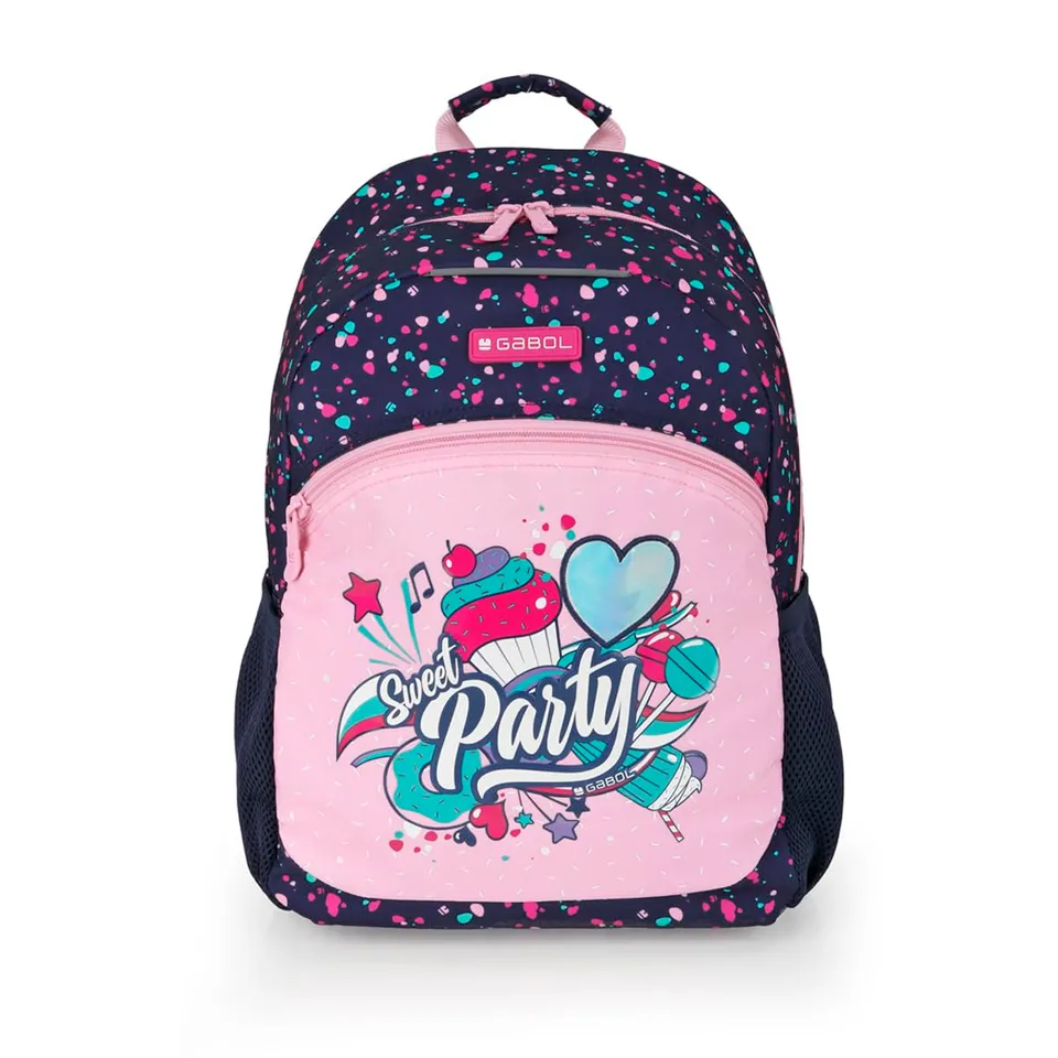 gabol-party-mochila-escolar-adaptable-a-carro-31x41x15-cm-azul-marino-espalda-te image 1