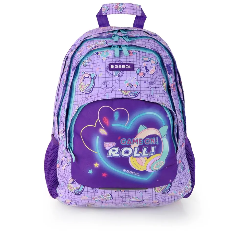 gabol-mochila-escolar-funny-32x44x18-cm-3-compartimentos-port-til-15-6-resistent image 1