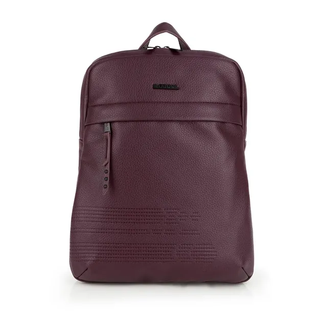 gabol-olivia-mochila-urbana-de-piel-sint-tica-burdeos-26x32x11-cm image 1