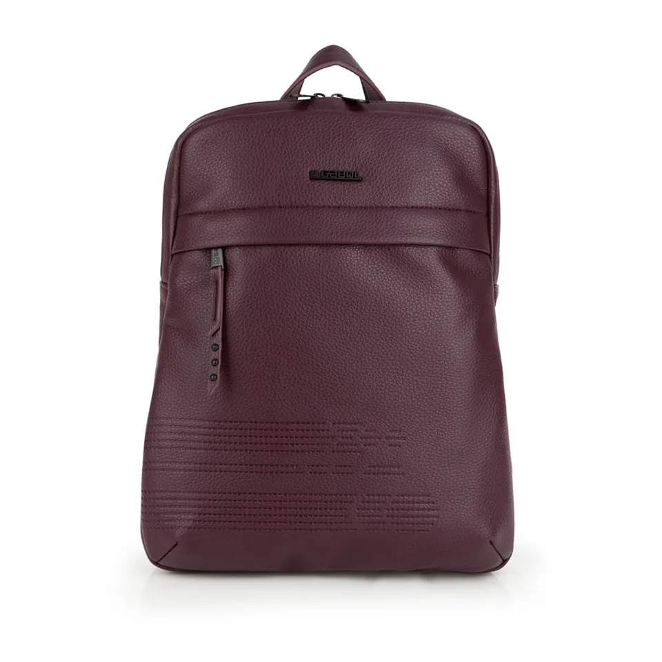 gabol-olivia-mochila-urbana-de-piel-sint-tica-burdeos-26x32x11-cm image 1