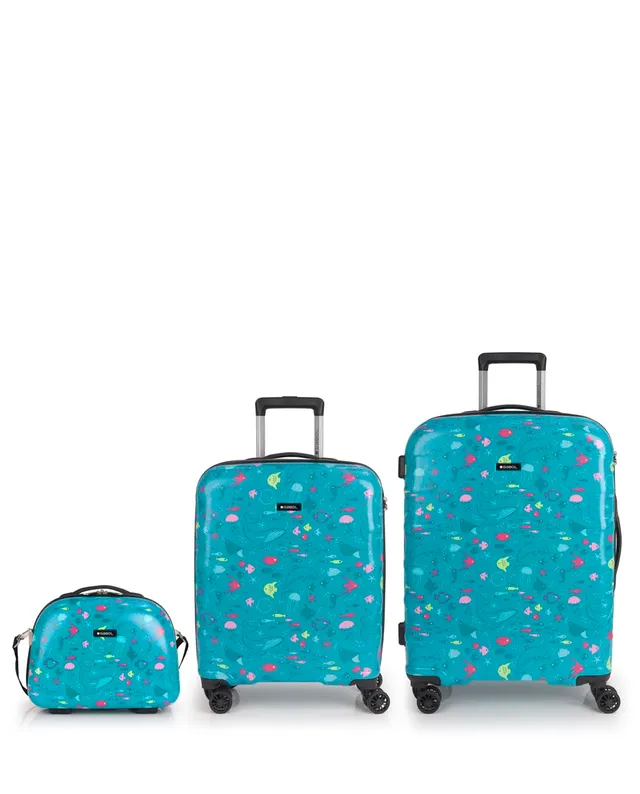 gabol-set-de-maleta-de-cabina-mediana-y-neceser-acqua-3-piezas-r-gidas-abs-polic image 1