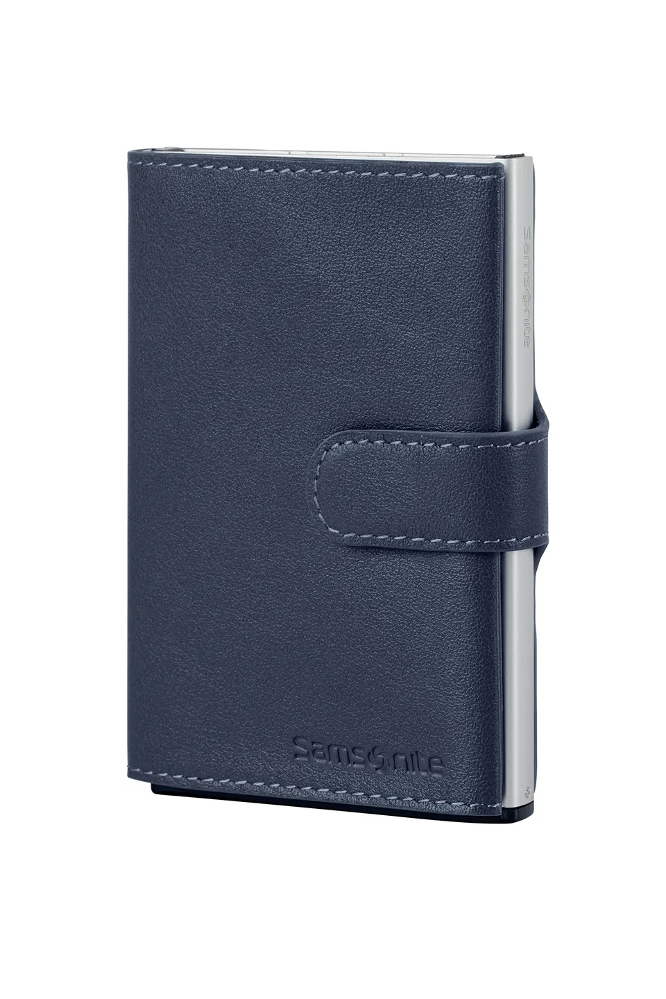 samsonite-alu-fit-slg-billetera-tarjetero-deslizante-de-aluminio-y-piel-con-prot image 1