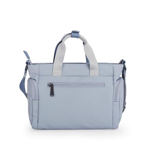 gabol-vega-bolso-de-poli-ster-resinado-y-piel-sint-tica-azul-25x18x10-cm-resiste image 8