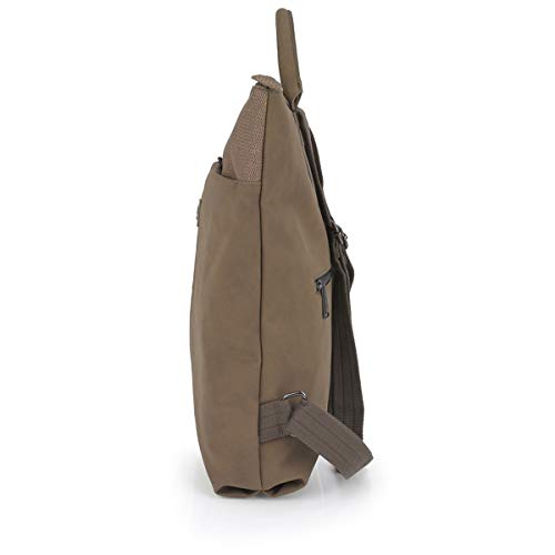 gabol-cross-mochila-bandolera-urbana-marr-n-dise-o-espa-ol-compacto-para-diario image 7
