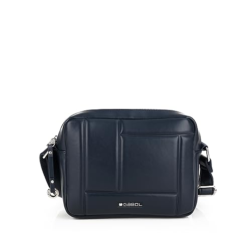 gabol-cloe-bolso-bandolera-azul-de-piel-sint-tica-libre-de-pvc-21-x-16-x-6-cm image 7