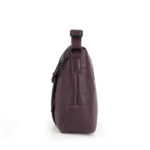 gabol-olivia-bolso-bandolera-de-piel-sint-tica-burdeos-libre-de-pvc-33x24x9-cm image 8