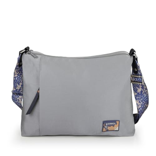 gabol-luz-bolso-mediano-con-2-compartimentos-de-nylon-crinkle-y-piel-sint-tica-g image 7