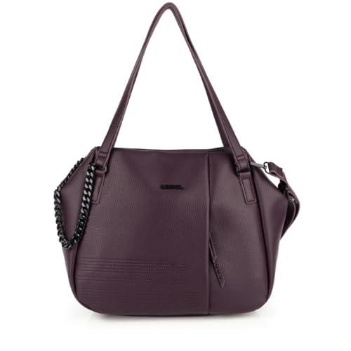 gabol-olivia-bolso-grande-de-piel-sint-tica-burdeos-43x29x12-cm image 7