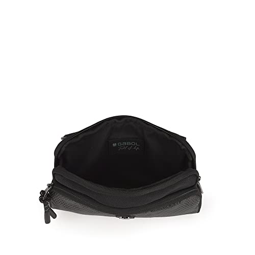gabol-zenit-bolso-bandolera-sling-negro-blanco-19x12x3-cm image 8