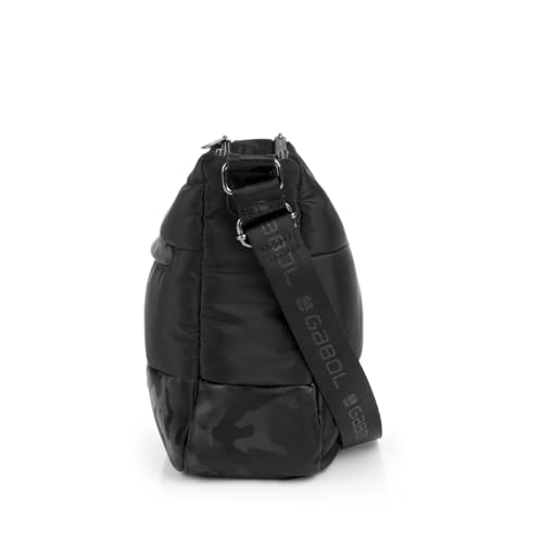gabol-bolso-satchel-rectangular-de-2-compartimentos-para-mujer-cuero-sint-tico-y image 8