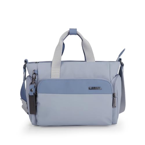gabol-vega-bolso-de-poli-ster-resinado-y-piel-sint-tica-azul-25x18x10-cm-resiste image 6