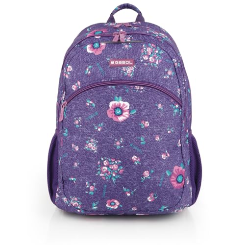 gabol-lily-mochila-escolar-adaptable-a-carro-34x46x20-cm-2-compartimentos-espald image 5