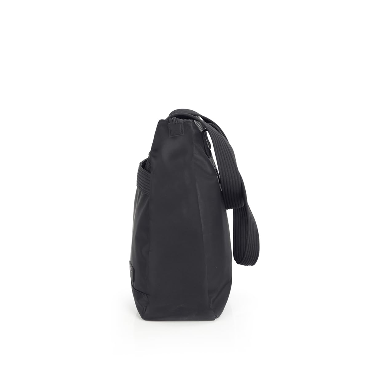 gabol-aroa-bolso-shopper-de-nylon-negro-con-llavero-rosa-resistente-al-agua-14-4 image 2