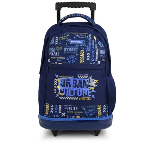 gabol-skull-mochila-con-ruedas-impermeable image 7