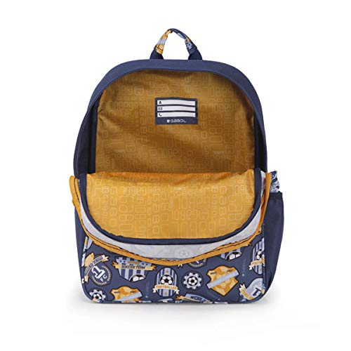 gabol-symbol-mochila-escolar-adaptable-a-carro-ni-os-azul-y-amarillo-con-espalda image 8