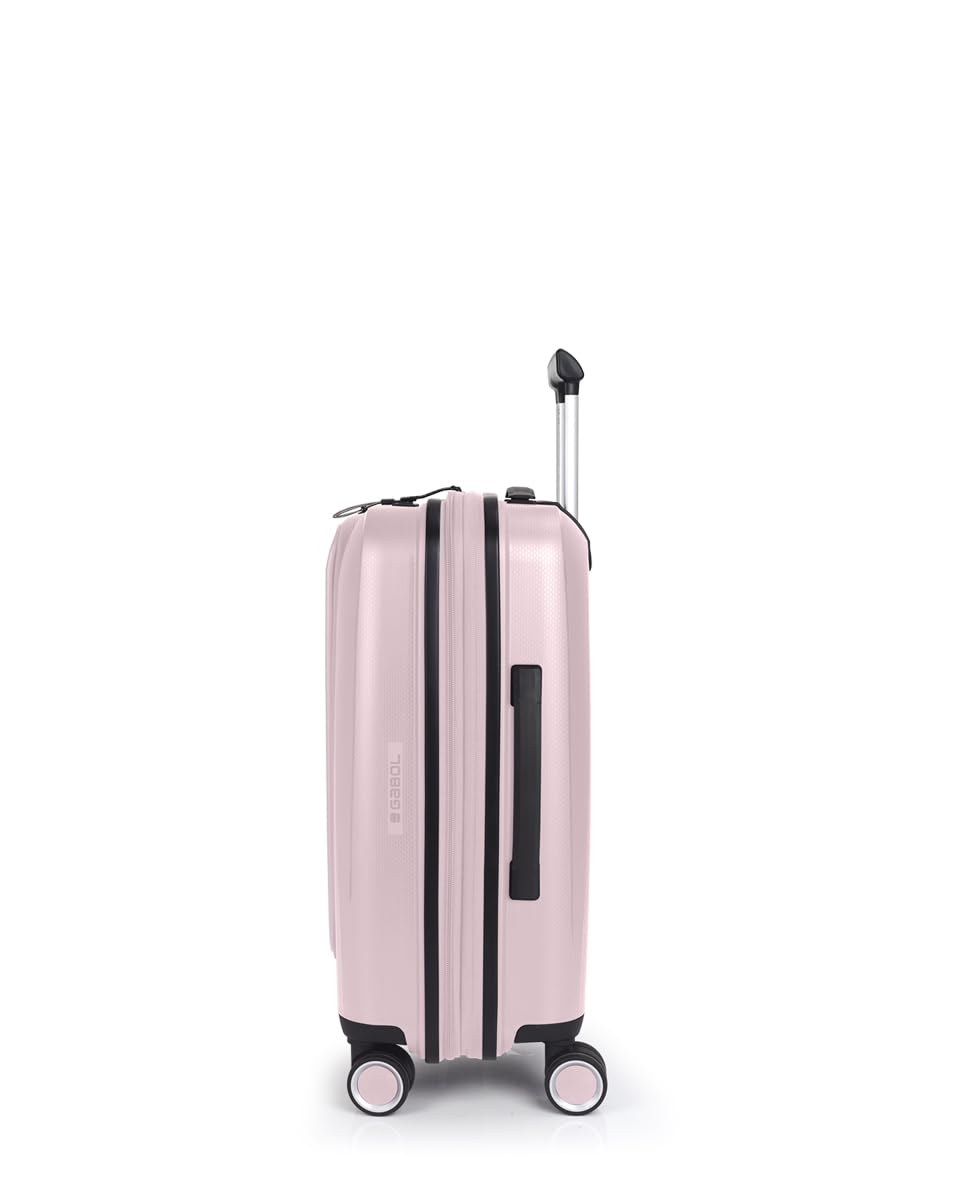 gabol-brooklyn-maleta-de-cabina-r-gida-expandible-55x40x22-25-cm-rosa-equipaje-d image 2