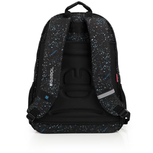 gabol-galaxy-mochila-escolar-adaptable-a-carro-34x46x20-cm-negro-2-compartimento image 6