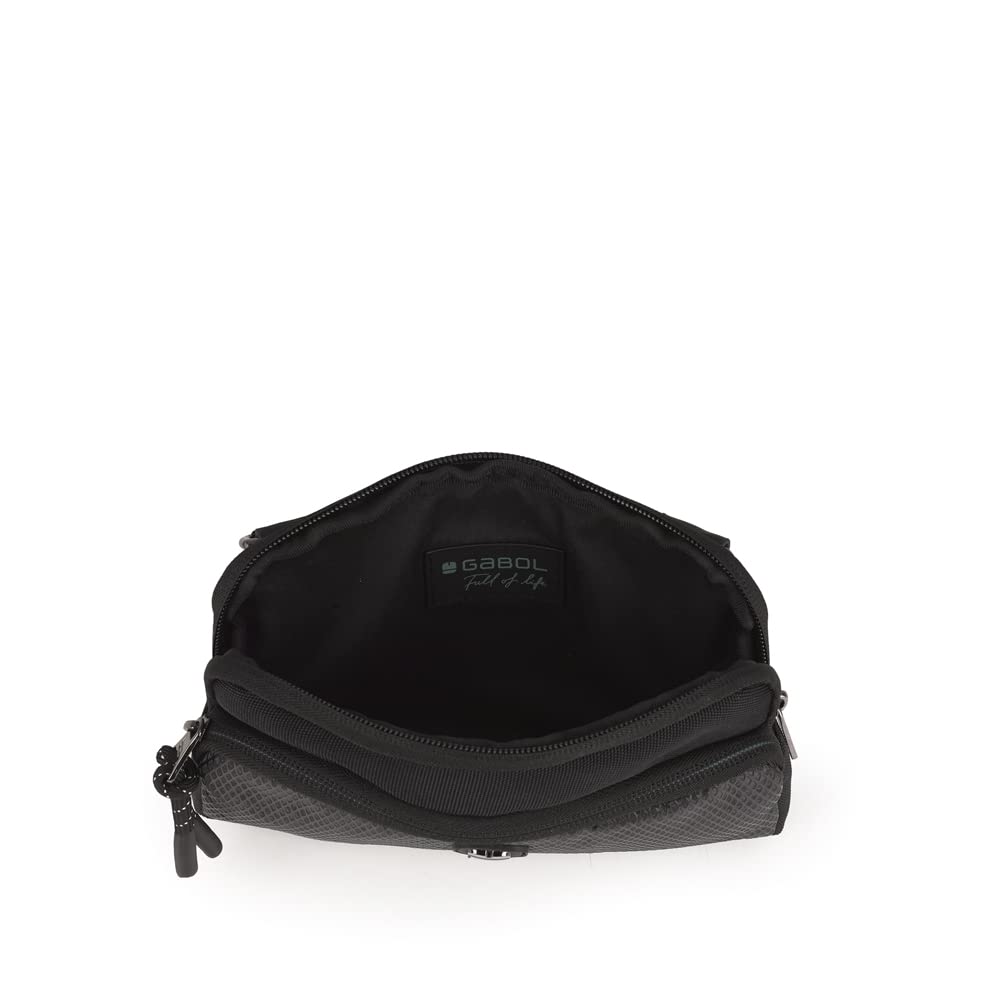 gabol-zenit-bolso-bandolera-sling-negro-blanco-19x12x3-cm image 4