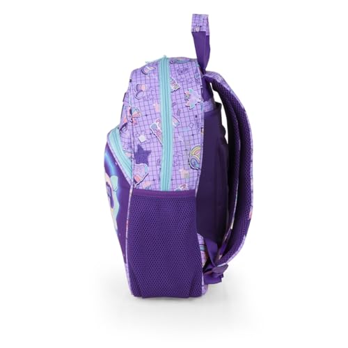 gabol-funny-mochila-escolar-adaptable-a-carro-30x40x12-cm-lila-espalda-termoform image 8