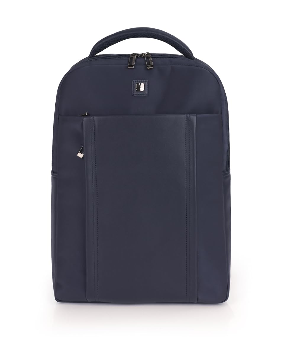 gabol-jazz-mochila-para-port-til-15-6-azul-con-2-departamentos-piel-sint-tica-li image 1